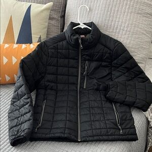 SMALL Men's Black Quilted Puffer Style Jacket